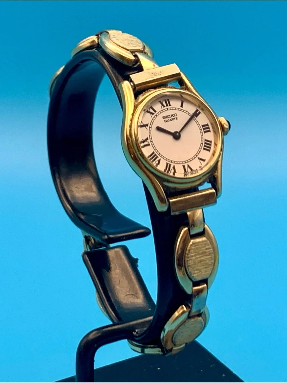 SEIKO 1400-0029 Women’s Vintage Wristwatch Speidel Bracelet Working New Battery
